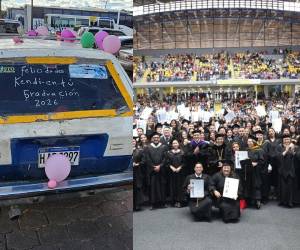 La Universidad Nacional Autónoma de Honduras (UNAH) celebró este fin de semana la graduación de más de 1,500 nuevos profesionales en distintas áreas de estudio. Así se vivió el emotivo momento.
