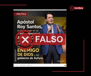 Captura de pantalla a una publicación de Facebook hecha el 19 de agosto de 2026.