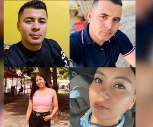 Cuatro miembros de la Policía Nacional perdieron la vida y siete resultaron heridos en un fatal accidente de tránsito registrado en la carretera CA-11, a la altura de la comunidad de Río Grande, en el municipio de Gracias, departamento de Lempira.