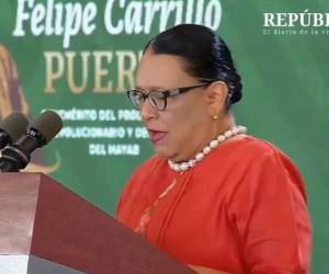 Se están desplegando recursos, incluyendo binomios caninos, para localizar a los migrantes desaparecidos, según la secretaria de Seguridad y Protección Ciudadana, Rosa Icela Rodríguez.