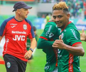 Alexy Vega, goleador de Marathón y del torneo Clausura, no pudo estar ante Victoria por una cláusula del contrato.