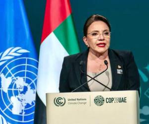 Presidenta de Honduras en Conferencia de las Naciones Unidas sobre Cambio Climático (COP28).