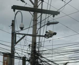 Estas son 4 de las 8 cámaras que hay en el recorrido que hicieron los jóvenes desaparecidos.