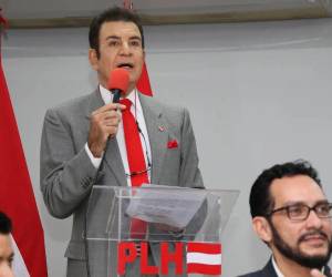 Salvador Nasralla, candidato del Partido Liberal