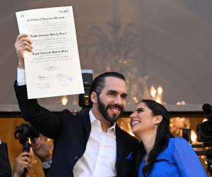 Bukele a su sengundo mandato.