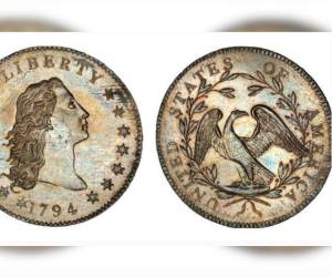 Esta moneda de 1794 tiene un costó de más de 10 millones de dólares.
