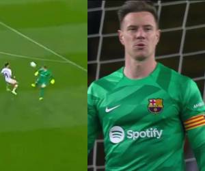 Ter Stegen cometió tremendo error en la Jornada 33 de La Liga española.