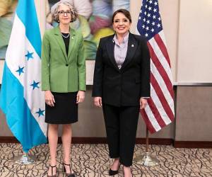 La presidenta de la República, Xiomara Castro, se reunió con altos ejecutivos de la Cuenta del Milenio, en la ciudad de Nueva York, Estado Unidos.