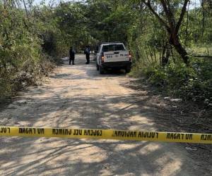 Un guardia de seguridad fue interceptado en una solitaria calle de tierra en la carretera que conecta La Sabana con la colonia Brisas del Plan, en San Manuel.