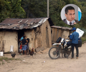El subdirector del Servicio de Administración de Rentas, Cristhian Duarte, aseveró que la pobreza en Honduras está cerca de un 58%.