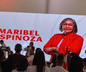 Maribel Espinoza lanzó su precandidatura por el Partido Liberal.