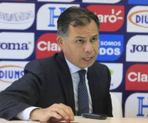 José Mejía también habló de los amistosos que tendrá la selección de Honduras.