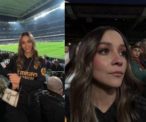 La hermosa Nuni Joya, hondureña que ahora vive en España, ha dado mucho de qué hablar luego de su mudanza al país europeo, entre otras cosas para apoyar a su equipo: el Real Madrid.