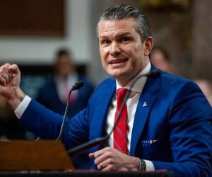 Aunque América tiene un octavo de la población mundial, concentra un tercio de los crímenes violentos, señaló Hegseth.