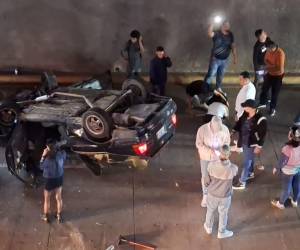 Así sucedió el accidente en el bulevar Juan Pablo II de la capital