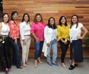 Julia Reyes, Rosa Barrios, Dulce Hernández, Eliana Durand, Mariana Diaz, Cecilia De la Puente y Fiorella Azula.