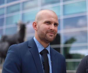 Juanxo Villaverde, colaborador de ESPN , quien está dando cobertura al combinado azteca.