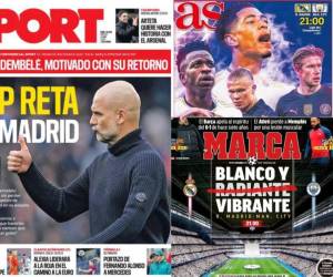 El espectacular duelo entre Real Madrid y Manchester City por la ida de los cuartos de final de la Champions League se roba las portadas de los principales medios deportivos en este martes