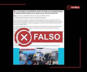 Captura de pantalla a una publicación de Facebook, hecha el 22 de septiembre