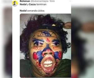 Christian Nodal y Cazzu anunciaron la ruptura de su relación este jueves, luego de dos años juntos y una hija en común y como era de esperarse, los memes no se hicieron esperar. Aquí te mostramos los mejores.