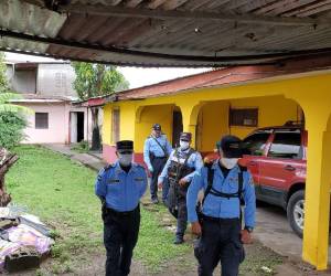 Dentro de esta vivienda fue encontrado el cadáver de la joven estudiante de enfermería.