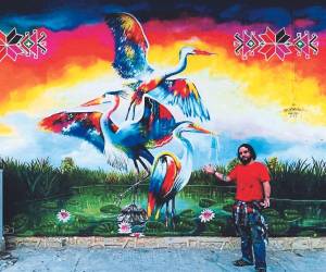 El artista aborda múltiples temáticas en su obra, desde lo relacionado con la sociedad, hasta la naturaleza y la belleza femenina.