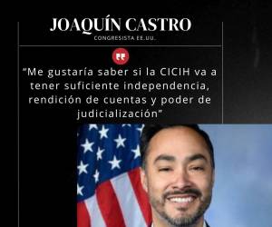 El congresista Joaquín Castro también formó parte de la audiencia sobre las relaciones entre Honduras y Estados Unidos. El demócrata tocó temas como la llegada de la CICIH en Honduras y la violencia en el país. Estas fueron las frases destacadas.