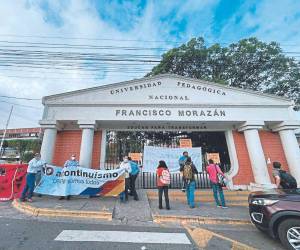 Durante dos semanas, los estudiantes se tomaron la UPNFM.