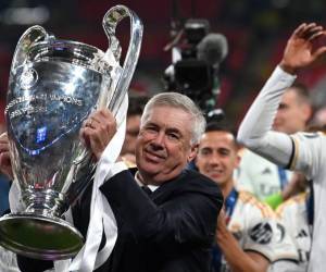 Carlo Ancelotti ha ganado cinco Champions League como técnico.