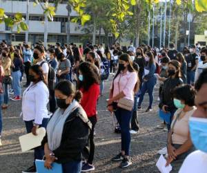 Los aspirantes deben realizar el proceso de inscripción en las fechas establecidas en la página digital de la UNAH.