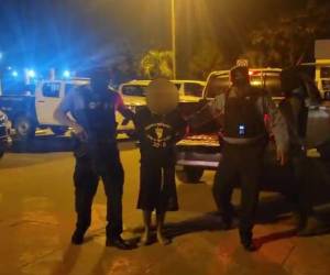 El sujeto fue detenido en la colonia Fiallos para luego ser trasladado a la estación policial.