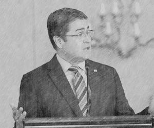 El expresidente Hernández está siendo juzgado en Estados Unidos por sus vínculos con el narcotráfico.