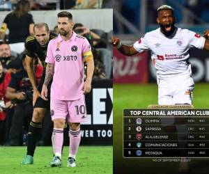 El Inter Miami de Leo Messi está cerca de entrar al Top 10 de los mejores equipos de Concacaf y Olimpia es el mejor de la región de los países Centroamérica.