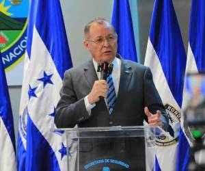 Gerzon Velásquez, secretario de Seguridad del gobierno de Nasry Asfura.