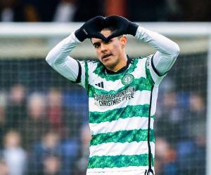 Luis Palma se ha ganado el cariño de la afición del Celtic con sus grandes actuaciones.