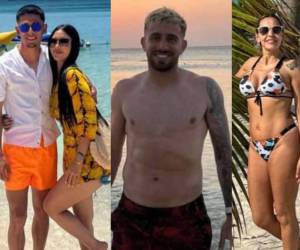 Estas son las postales de las vacaciones de jugadores del fútbol hondureño tras el parón por la Fecha FIFA