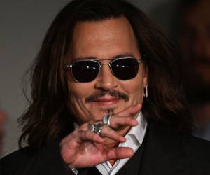 Johnny Depp reapareció en el Festival de Cannes.