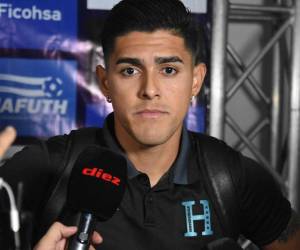 Luis Palma habló con EL HERALDO luego de haber convertido su primer gol vistiendo la camiseta de la Selección de Honduras.