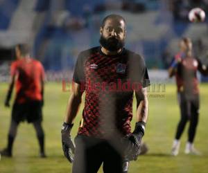 Edrick Menjívar, portero titular de Olimpia.