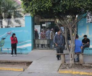 Así luce la entrada principal del hospital “El Tórax”.