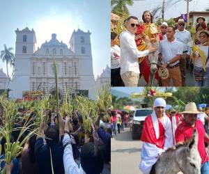 A nivel nacional, los fieles católicos fueron parte de los actos religiosos que se realizaron para festejar el Domingo de Ramos, el inicio de la Semana Santa 2024.