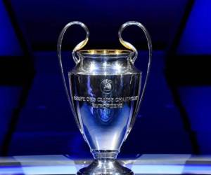 El trofeo que se llevará el campeón de la UEFA Champions League.