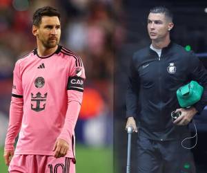 Messi está abajo en la cantidad de goles anotados por Cristiano Ronaldo.