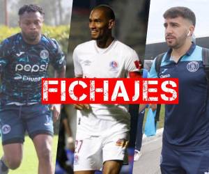 Motagua, Olimpia, Real España y Juticalpa FC son los equipos que han vibrado con fichajes en las últimas horas
