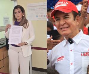 Julia Talbott acudió al Tribunal de Sentencia para denunciar a Salvador Nasralla
