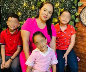 Un ejemplo de mujer luchadora y madre entregada a sus tres hijos era Mary Medina, una mujer muy reconocida en Olancho.