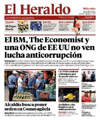 El BM, The Economist y una ONG de EE UU no ven lucha anticorrupción