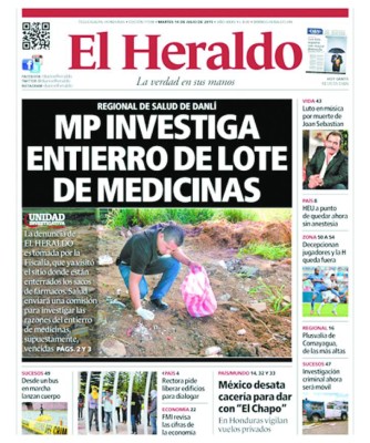 Indignante hallazgo de medicinas enterradas en buen estado