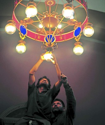 Talento divino para embellecer los templos