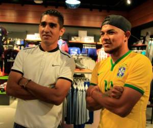 Jorge Claros y Mario Martínez estuvieron presentes en un evento de Sportline América.